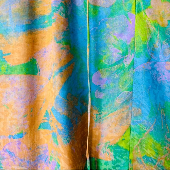 Current Air Multicolor Ruffle Sleeve Blouse - Picture 3 of 7